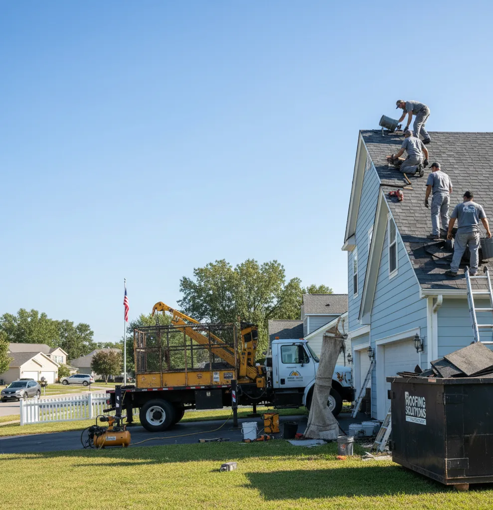Shingle Replacement in De Soto, MO